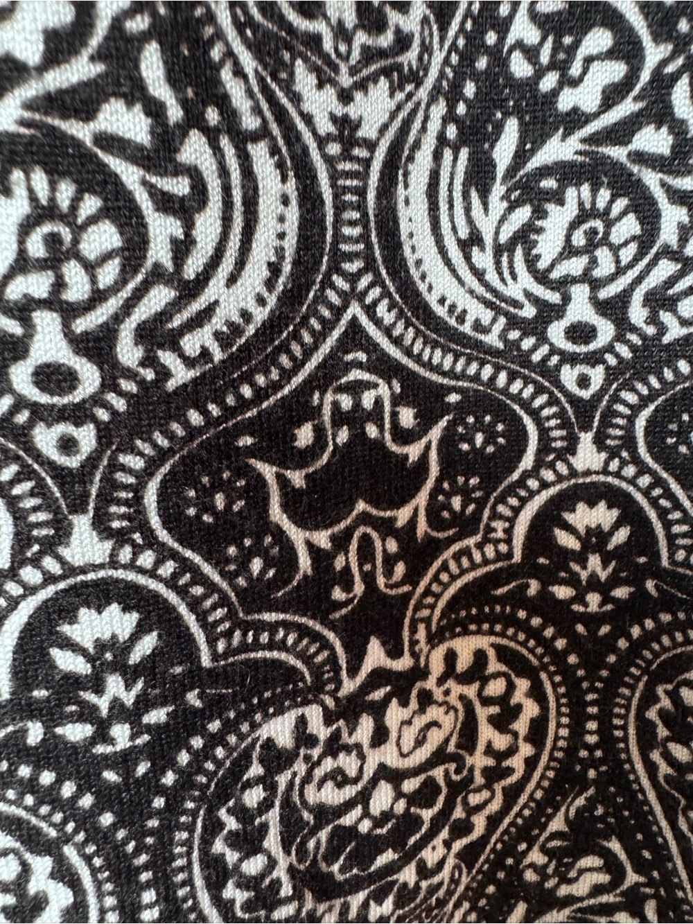 Allison Brittney Black and White Empire Waist Midi Dress - Picture 6 of 7